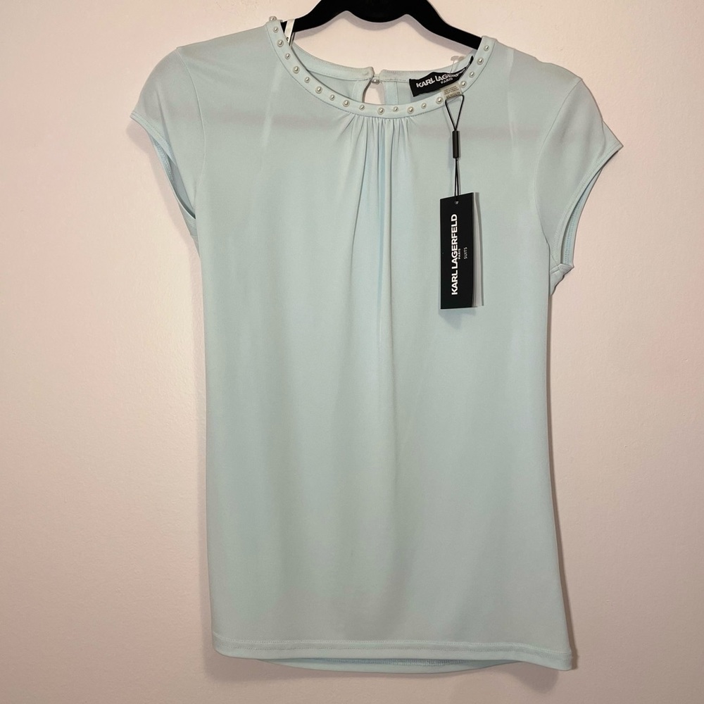 KARL LAGERFELD Blouse. Size XS.